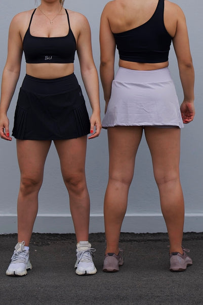 BLACK MINI SKORT